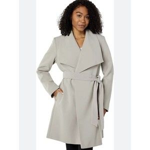 Lauren Ralph Lauren Coat Womens Large Drape Wrap No Belt